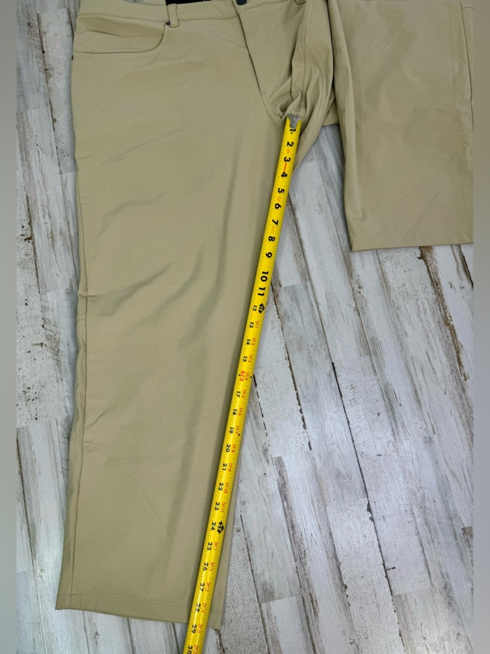 Lululemon ABC Classic Fit Trouser Warpstreme True Tan Men's Size 40x29 NWT - Picture 8 of 11